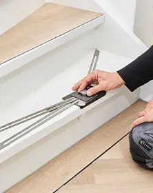 Montage pakket traprenovatie Plak PVC t/m 13 trede (Dichte trap)